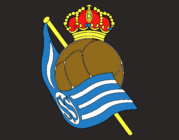 Escudo de la Real Sociedad de Fútbol