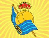 Escudo de la Real Sociedad de Fútbol