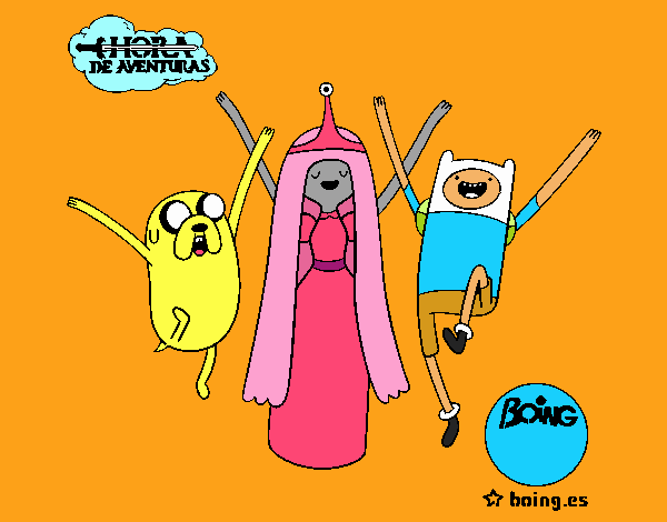 Jake, Princesa Chicle y Finn