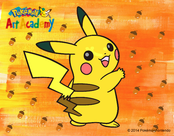 Pikachu de espaldas