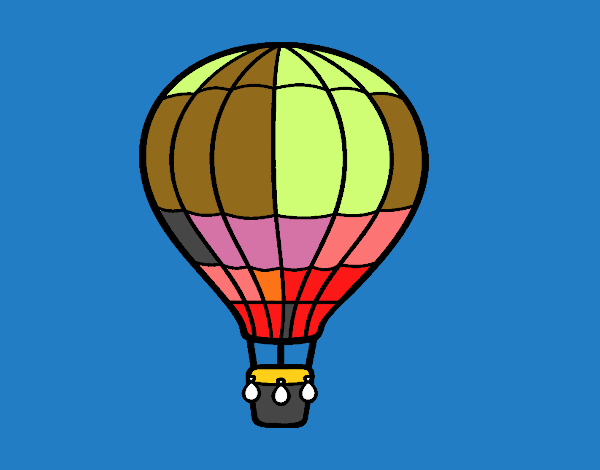 Un globo aerostático