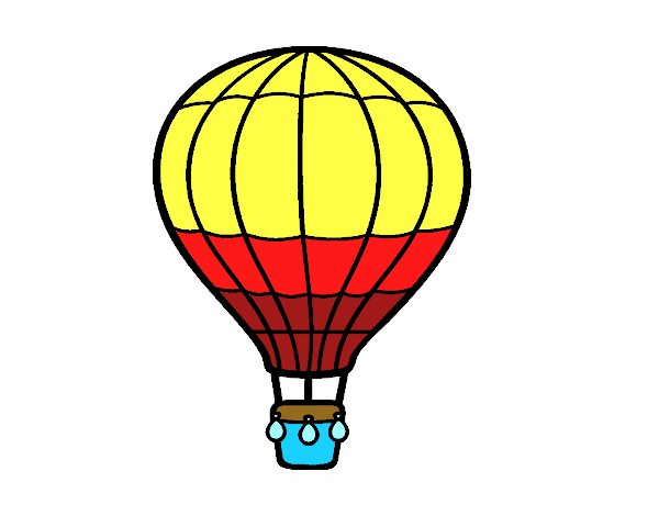 Un globo aerostático