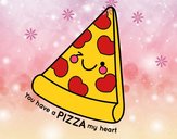 You have a pizza my heart