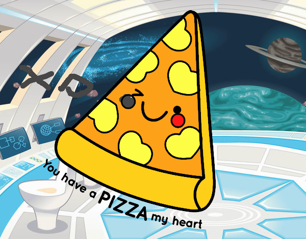 You have a pizza my heart