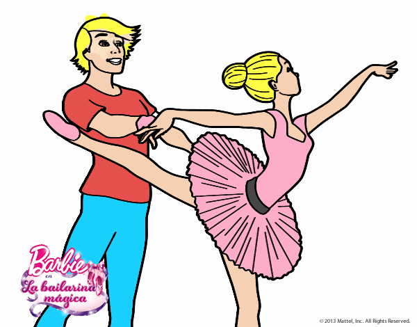 Barbie bailando ballet