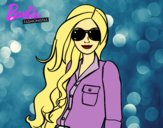 Barbie con gafas de sol