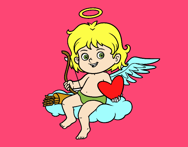 Cupido en una nube