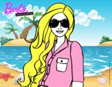 Barbie con gafas de sol