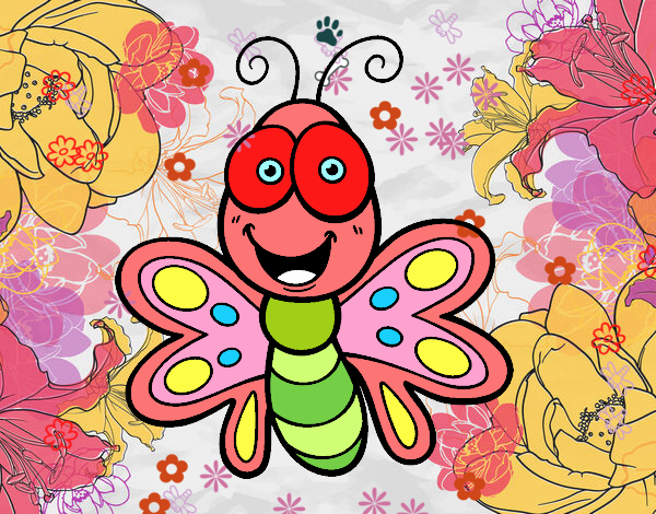 Mariposa sonriente