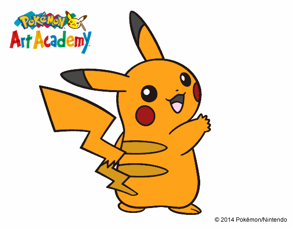 Pikachu de espaldas