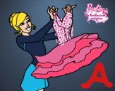 Barbie y su vestido de ballet