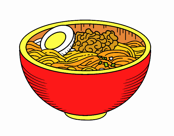 sopa de fideos