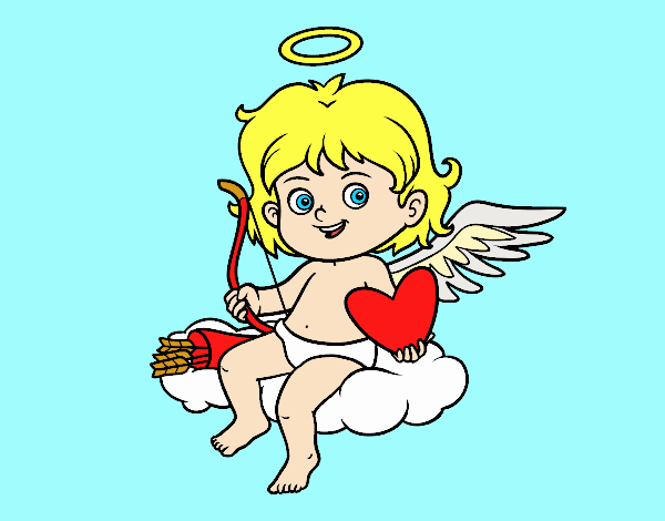 Cupido en una nube