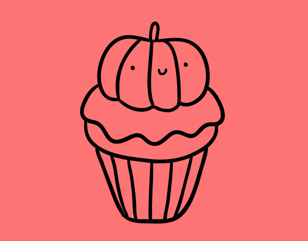 Halloween cupcake