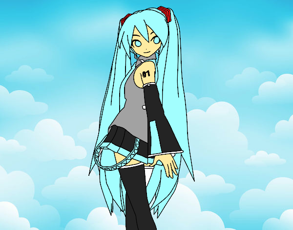 Hatsune Miku vocaloid