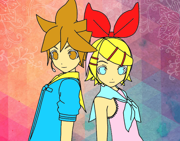 Len y Rin Kagamine Vocaloid