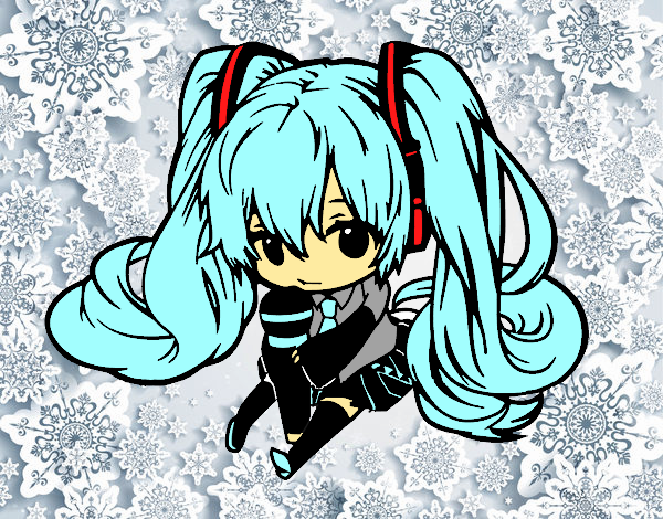 Miku Chibi vocaloid