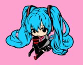 Miku Chibi vocaloid