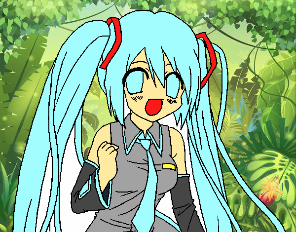 Miku Hatsune vocaloid