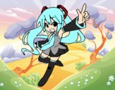 Miku vocaloid