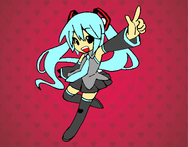 Miku vocaloid