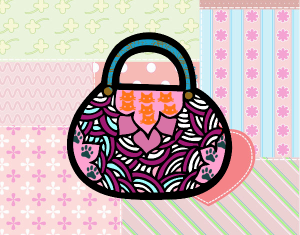 Mini bolso de inspiración japonesa