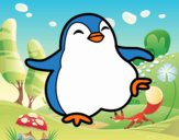 Pingüino bailando