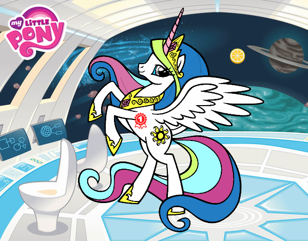 Celestia en el espacio