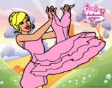 Barbie y su vestido de ballet