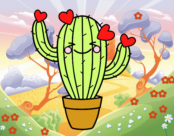 Cactus corazón