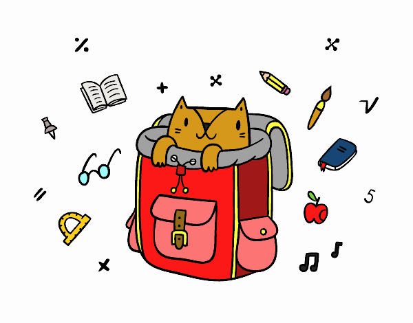 el gatito en la mochila 