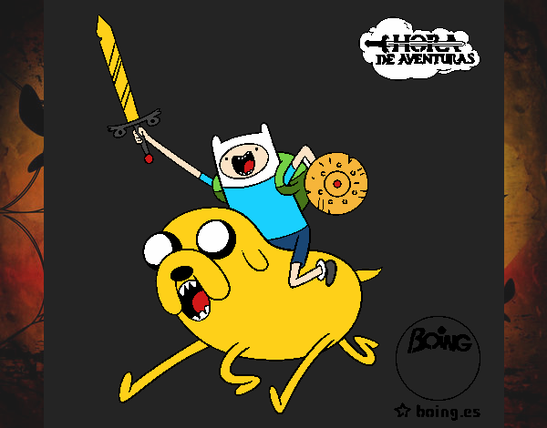 Jake y Finn al ataque