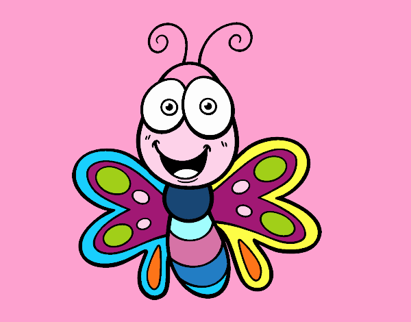 Mariposa sonriente