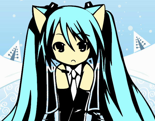 Miku triste