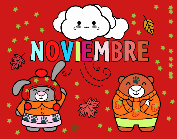 Dibujo De Noviembre Pintado Por En Dibujos Net El D A A Las