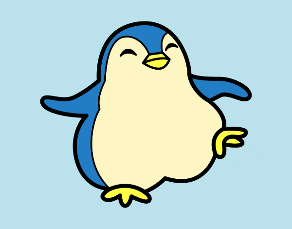 Pingüino bailando