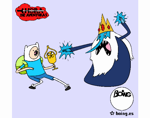 Rey Hielo contra Finn