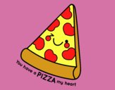 You have a pizza my heart