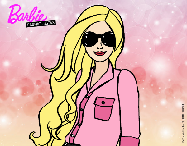 Barbie con gafas de sol