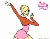 Barbie en postura de ballet