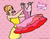 Barbie y su vestido de ballet