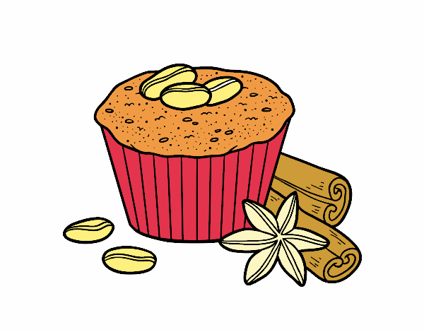 Cupcake de café