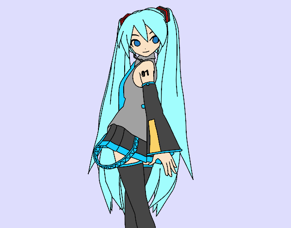 Hatsune Miku vocaloid