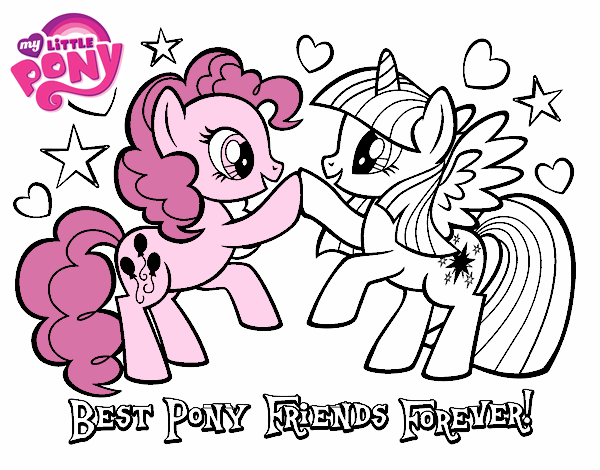 Mejores Pony Amigas para siempre