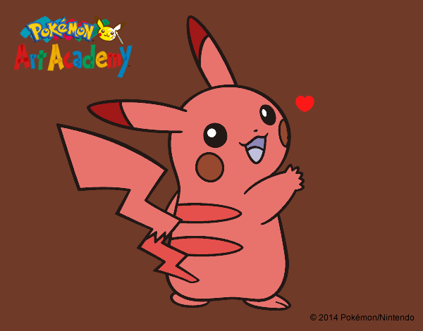 Pikachu es de color rojo