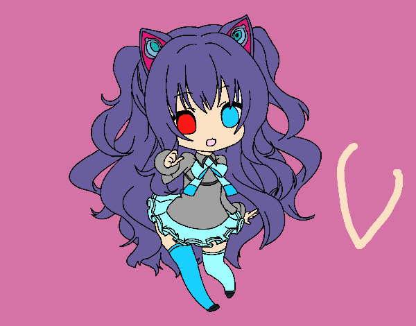 SeeU Chibi Vocaloid