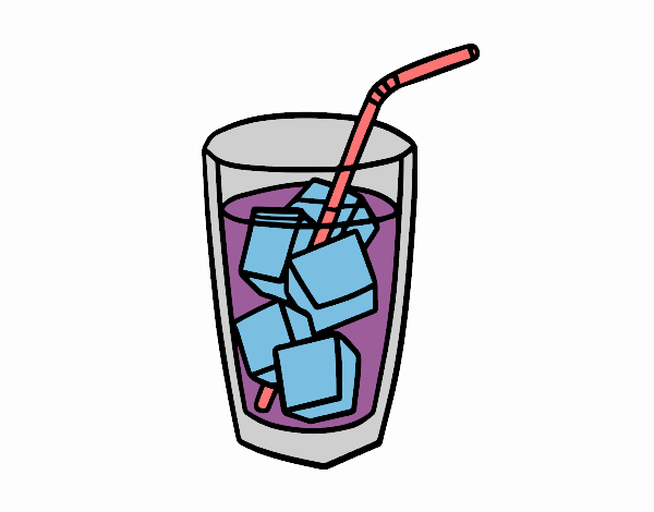 Un vaso de refresco