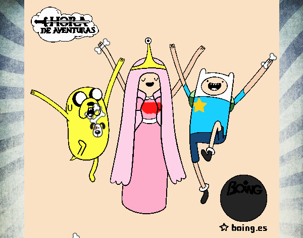 Jake, Princesa Chicle y Finn