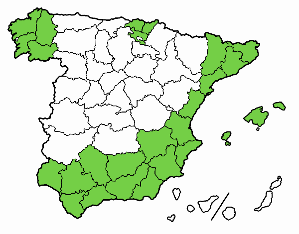 Las provincias de España