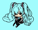 Miku Chibi vocaloid